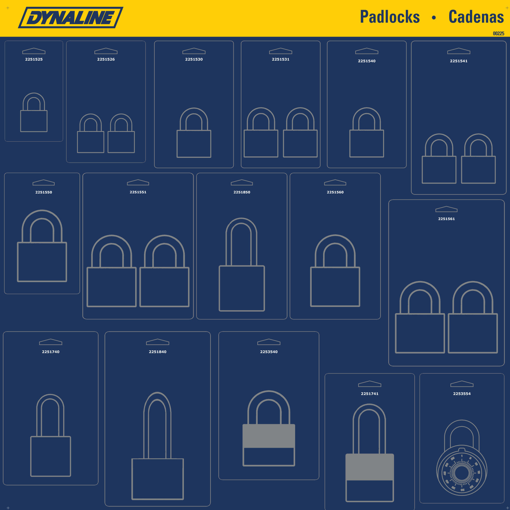 DynalinePadlocks Merchandiser