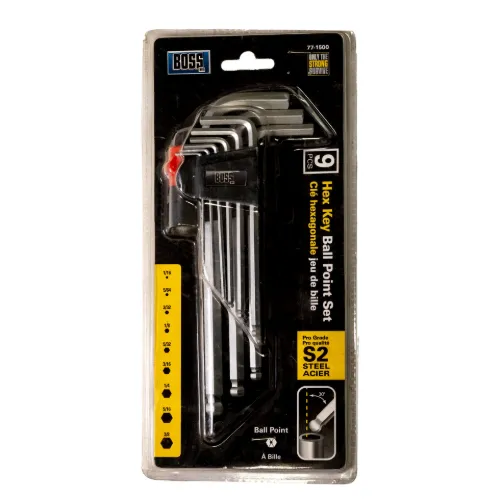 Picture of 9 Piece Hex Key Ball Set 1/16 in. to 3/8 in.
