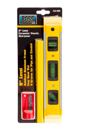 Picture of 9 in. Level Carptener Pencil with Sharpener