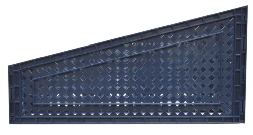 Picture of Bulk Bin Display Side Wall - 12"L x 6"H - Blue Color