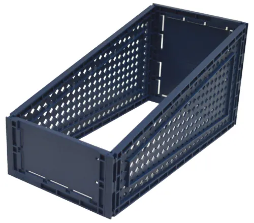 Picture of Bulk Bin Display Front/Back Wall - 6"L x 3"H - Blue Color