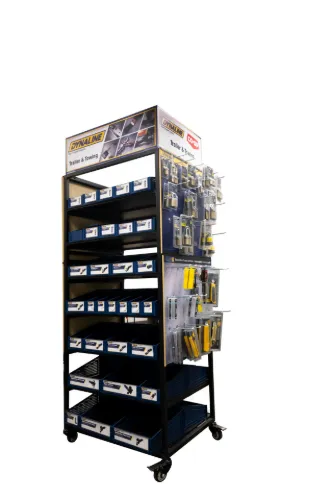 Picture of Bulk Display Rack - 72" x 32" x 24" - 7 shelves