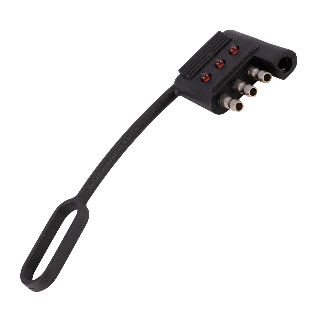 Dynaline4-Way Flat Tester w/LED Indicator and Ring