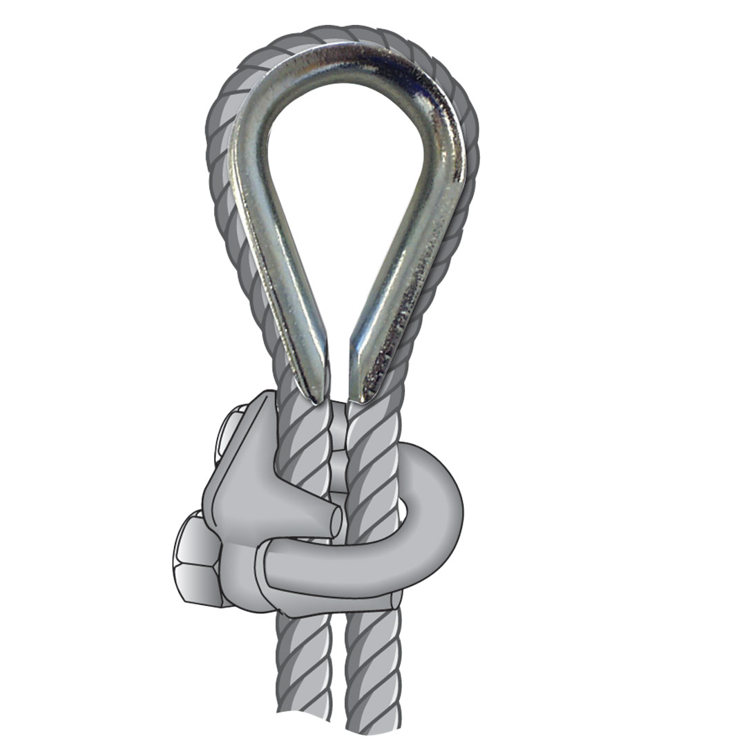DynalineStandard Wire Rope Thimbles