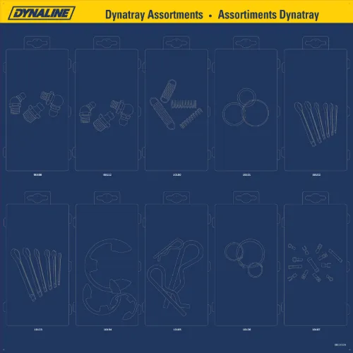Picture of Dynatray Assortm Displ Board B 24x24 Overlay B + Board