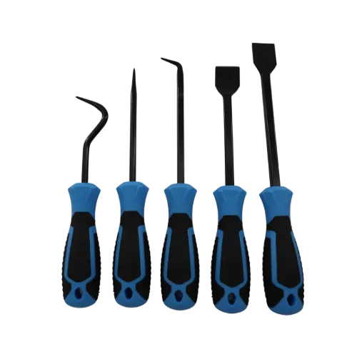 Scraper and Remover Set. 5 Pcs - Blue Table